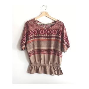 Geometric Pattern Tee  (coming soon)